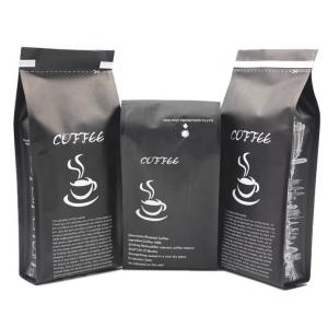 Flat Bottom Biodegradable Kraft Paper Tea Bag 250g Side Gusset