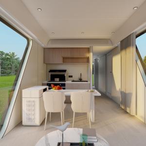 Customized Space Capsule House Fuqian Metal S Innovative Solution For Diversifie