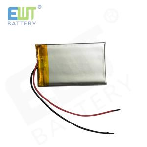 LP503759 3.7V 1200mAh Li-Polymer Power Cell with Max Charging Current of 1C