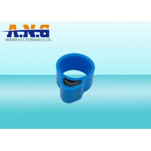 Diameter 17.5mm Ring Band Passive Rfid Tags For Tracking Chicken Duck Goose