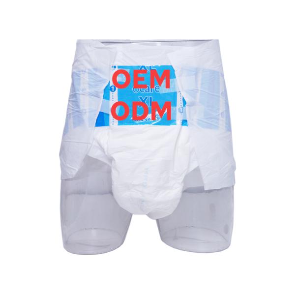 Quality OEM ODM Disposable Adult Diapers For Men And Women Customized Design wholesale