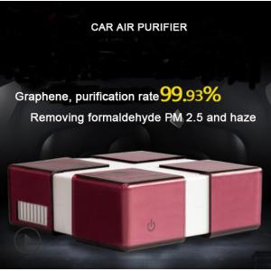 Portable Travel Ionic Ozone Generator 99.93% HEPA Filter Car Air Purifier