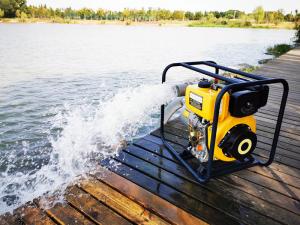 Cheap 780x485x605mm 89kg 100mm Diesel Powered Water Transfer Pumps for sale