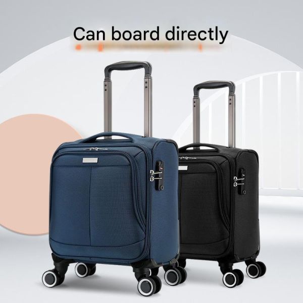 18-inch carry-on suitcase 1750 Detachable widened version Soft-shell Luggage