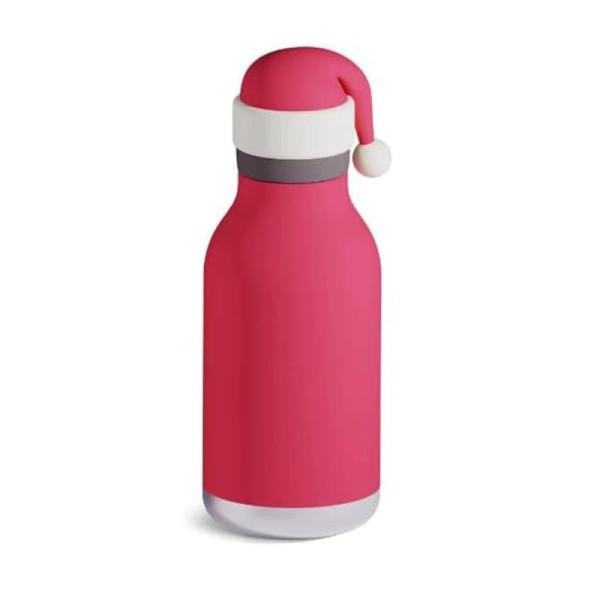16oz Eco-Friendly Insulated Stainless Steel Water Bottle with Cute Removable Animal Head for Kids and Teens
