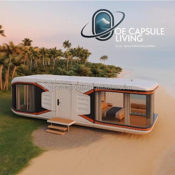 Prefab House Luxury Hotel Modular Villa 2 Bedroom Prefab Homes Prefabricated Building Space Capsule Prefabricated Cabins