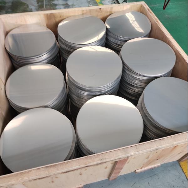 Chinese supplier BA Surface Stainless Round Metal Circles , Steel Circle Sheet Metal 201 J1 J2 J3 J4 Grade