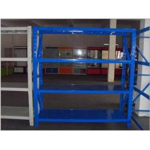 China Adjustable Iron Material Sheet Warehouse Storage Racks / Heavy Duty Warehouse Shelving on sale