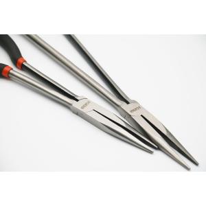 16" 90 Degree Bent Needle Nose Pliers Long Nose Angled Clip Curve