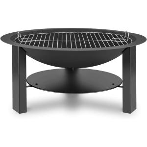 Brazier 30'' Fireplace 24'' Grill Tray Charcoal Barbecue Pit Stainless Steel