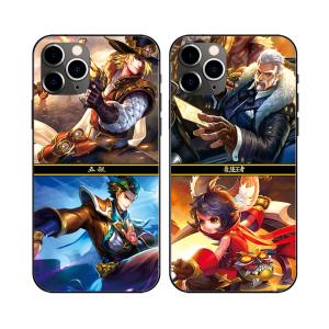 Black Anime 3D Lenticular Flip Phone Case For Iphone 11