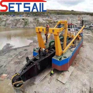 Total Breadth 5m-15m Siemens PLC Cutter Suction Dredger with Rexroth Hydraulic