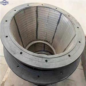 Polishing Centrifuge Partitioning Basket With Customized Length 500mm