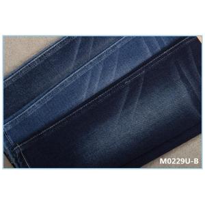 China Super Soft Touch Cotton Lycra Denim Jeans Fabric Dark blue on sale