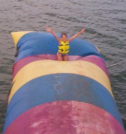 Water Parks Sports Games , Inflatable Airtight Water Blob for Water Games