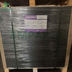 High Thickness 1.5MM 2MM Black Paper Rigid Cardboard for Photo Frame