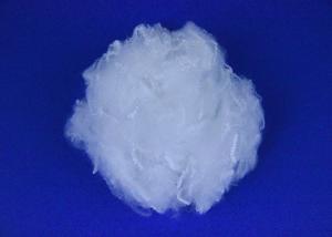 China 15d*63mm Hollow Conjugated Siliconized Fiber For Nonwoven on sale