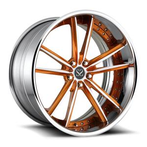 Customized Alloy Rims For lAMercedes-Benz AMG GTS / 21inch 2-Piece Forged Wheels