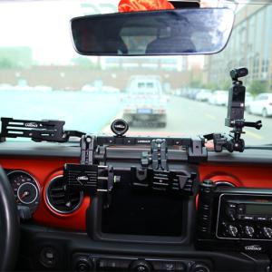 Factory directly Multi function telescopic rod center console Car Mobile Phone