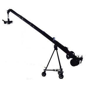 10m 2-Axis Motorized Tilt Head Video Jimmy Camera Jib Crane triangle electronic control rocker arm DV jimmy jib