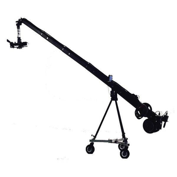 10m 2-Axis Motorized Tilt Head Video Jimmy Camera Jib Crane triangle electronic