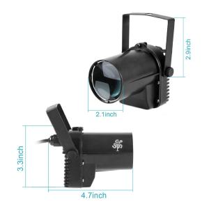 DMX512 Mini LED Spot Light 10W RGBW 4-in-1 LED Wash Beam spot light