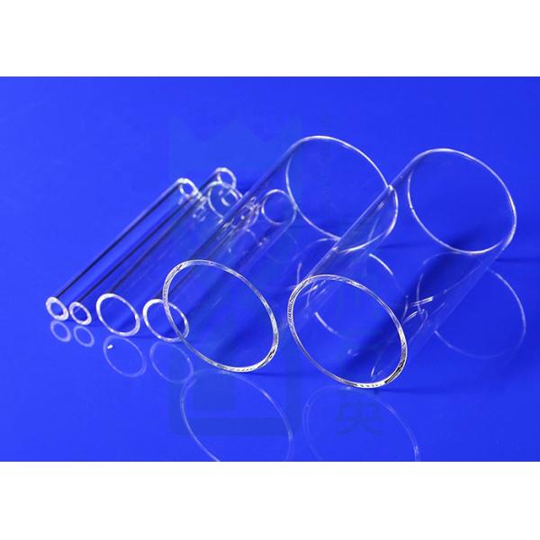 Quality Custom Diameter Semiconductor Quartz Testing Tubing Transparent And Opaque Polished wholesale