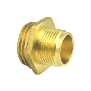 ISO Approval Micro Machining Plating Brass Turned Parts