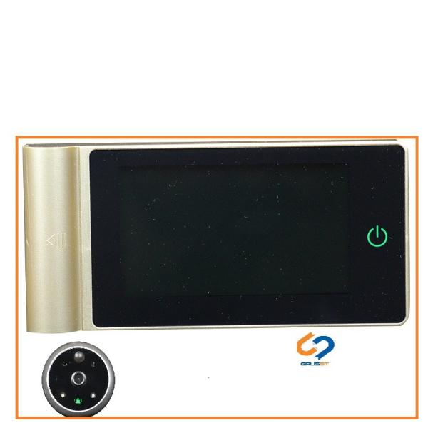 Video Recording Wireless Digital Door Viewer / IR LED Ip Night Vision Door