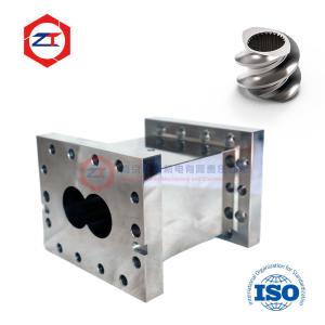 Twin Screw Extruder Barrel With Inner Liner 58 Machine European Standard Used In