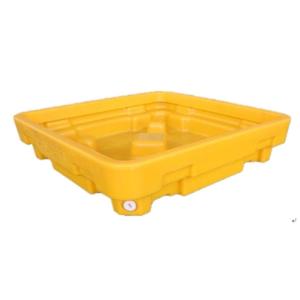 Single Spill Containment Pallet Deck No Forklift Pocket Corrosion Free