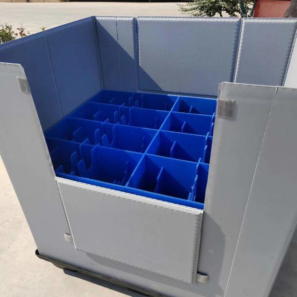 Quality Stackable Foldable Plastic Crates Honeycomb Sheet Plastic Sleeve Box Large wholesale