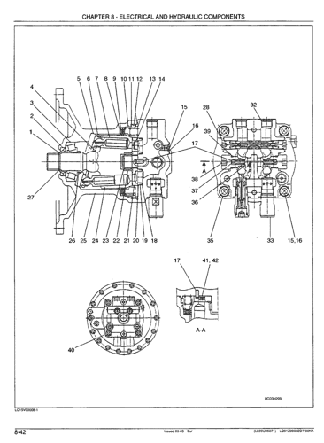 SG08 Hydraulic Repair Parts For Toshiba Nachi MFB160
