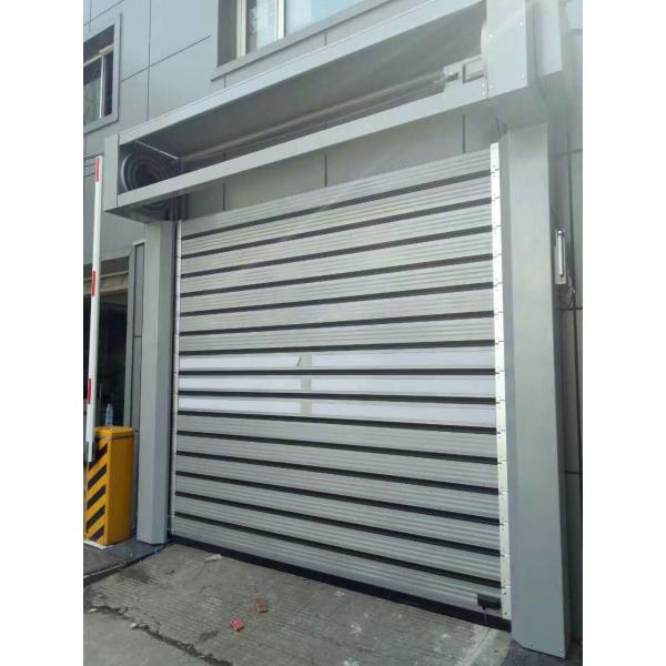 Villa Aluminum Roll Up Door High Speed Spiral Door Industrial Roll Up Garage