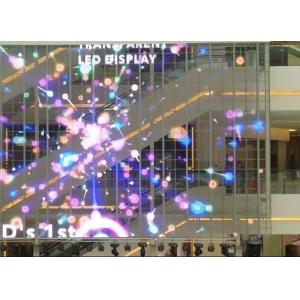 High Precision Large Transparent LED Screen Super Thin P7.81 Video Photos
