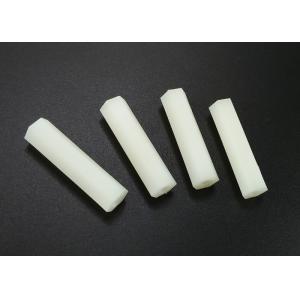 10mm White Plastic Spacer Washers Metric Threaded Hex Spacer M3 For PCB