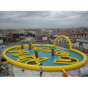 Circular Inflatable Race Track for Zorb Ball Play