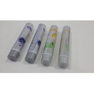 Silver Toothpaste Tube Containers Screw On Cap Aluminum Plastic Tube Diameter
