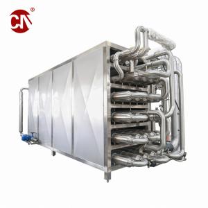 Customized Screw Pump Structure Automatic Tubular Milk Juice Uht Sterilizer