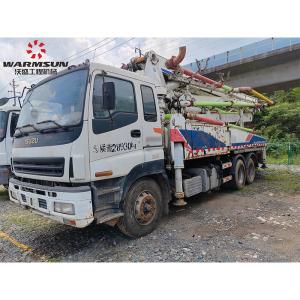 2011 Zoomlion 37m Concrete Pump Truck with ISUZU Chassis and Powerful Diesel