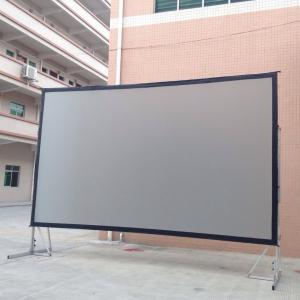 200 Inch Large Portable Outdoor Fast Fold Front Rear Projector Screen with full