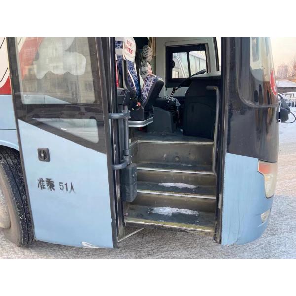 Used Coach Bus 2014 Year 51 Seats Used Kinglong XMQ6128 Bus Team Travel Bus For Africa