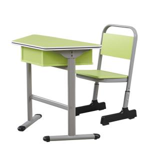 450mm Height Trapezoid School Tables Adjustable Study Table And Chair