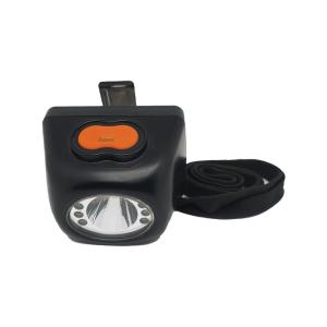 18-Hour Working Time Cordless Mining Cap Lamp with 1.3W Main Light and Lithium-Ion Battery