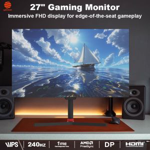 27-Inch Widescreen Gaming Monitor: 2560x1440 2K IPS Panel (178° Wide Viewing Angles), 240Hz High Refresh Rate with Motion Blur Reduction (Smooth Visuals for Fast-Paced Games)