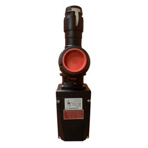 Cheap Explosion Proof 250V IP66 Brass Coating Silver Plug Socket for sale