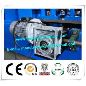 Quick Changeable C Z Purlin Roll Forming Machine / Tube End Forming Machine