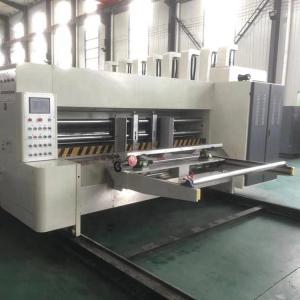 3 Ply Flexo Printer Slotter Carton Boxes Making 80pcs/Min