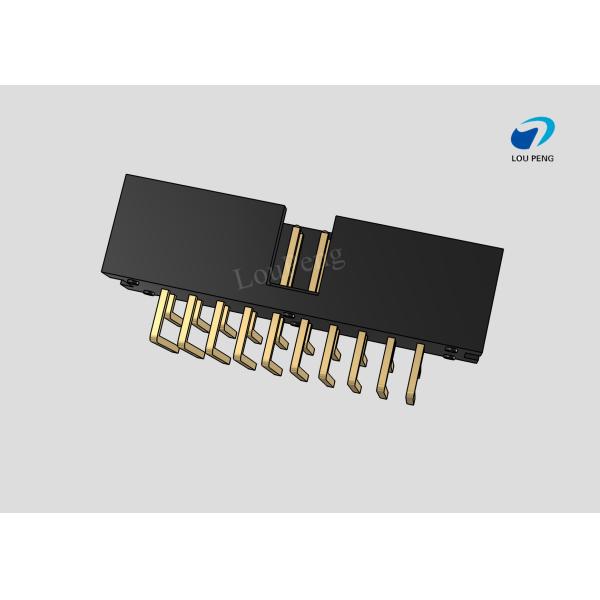 IDC Header connector, PCB Mount Receptacle, Board-to-Board, 2x10 Position, 1