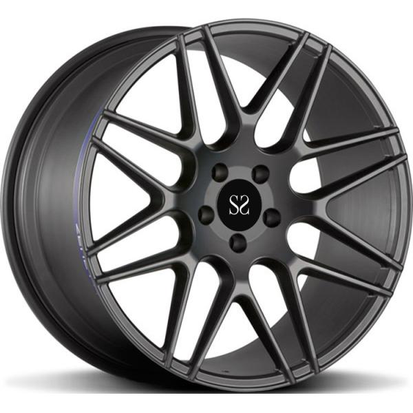 Quality Custom Brush 1- Piece Forged Alloy Wheels For Porsche Cayenne With 5x130 Staggered 18 and 19inches wholesale